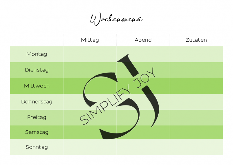 Wochenmenue´Wiese
