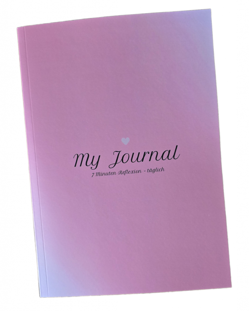 Reflexionstagebuch - ein Moment, der Dir das Gute im Tag zeigt - und Dich lächeln lässt.